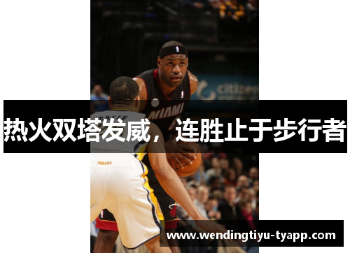 热火双塔发威，连胜止于步行者